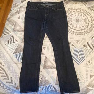 Old Navy Size 10 Dark-wash Skinny Jeans